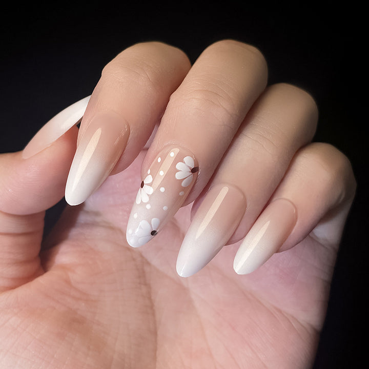 Floral Ombre Press-On Nail Art Kalsten