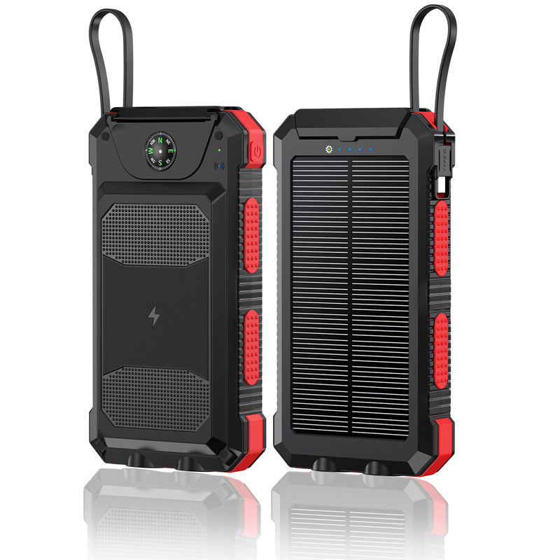 Waterproof Solar Power Bank with Built-in Compass Kalsten