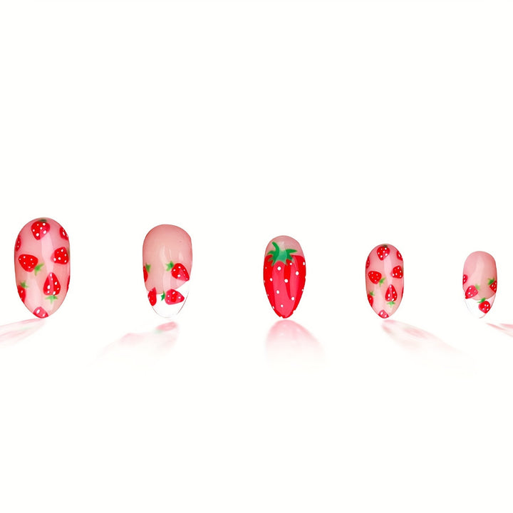 Artistic Strawberry Nail Art Set Kalsten