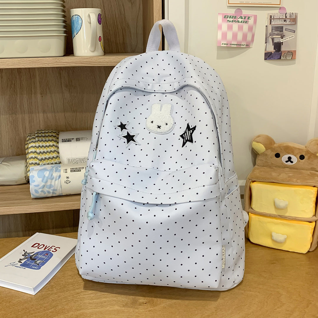 Playful Bunny and Star-Themed Backpack Kalsten
