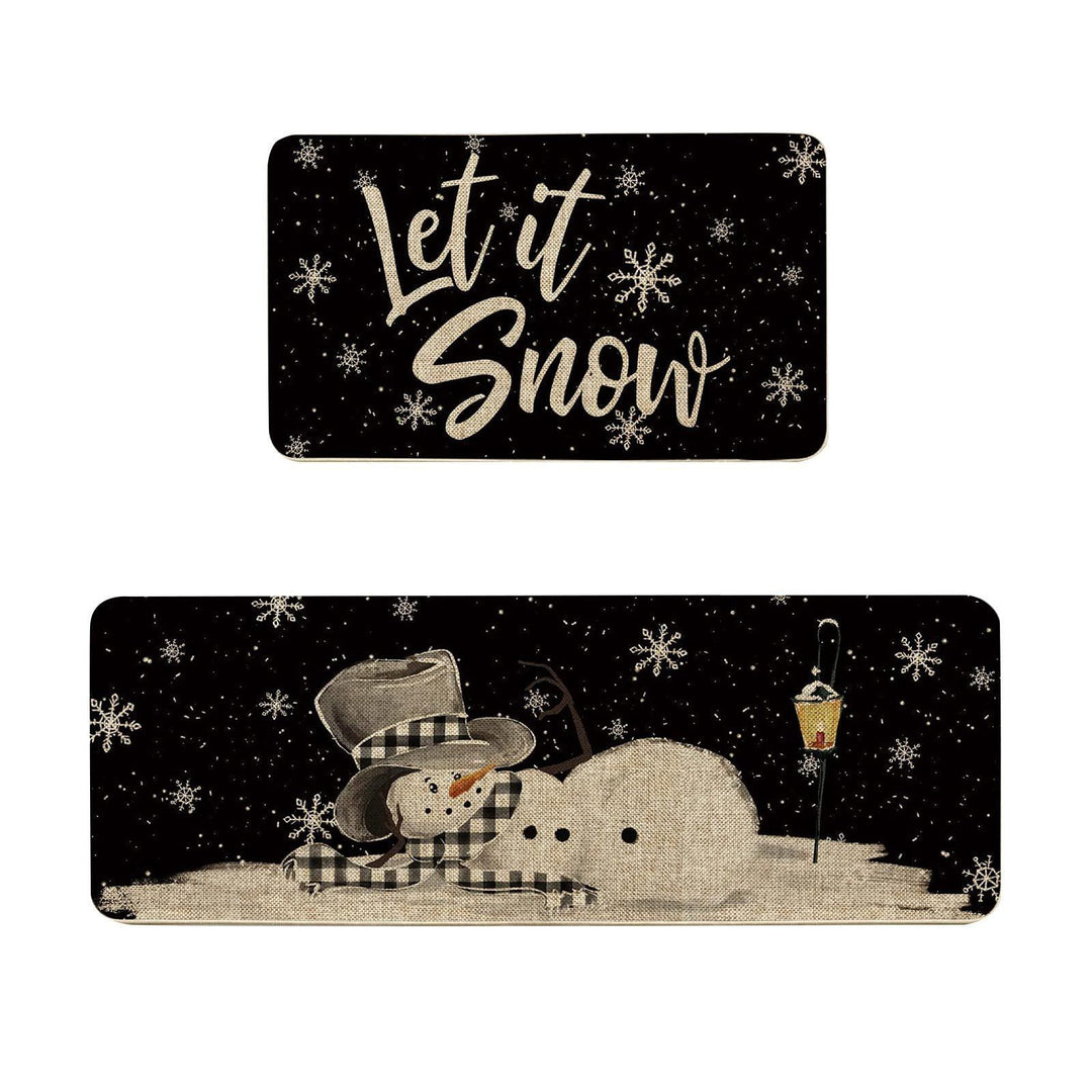 Festive Holiday Themed Doormat Kalsten