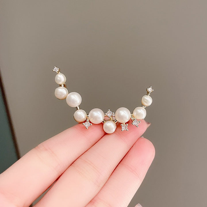 Elegant pearl earrings Kalsten
