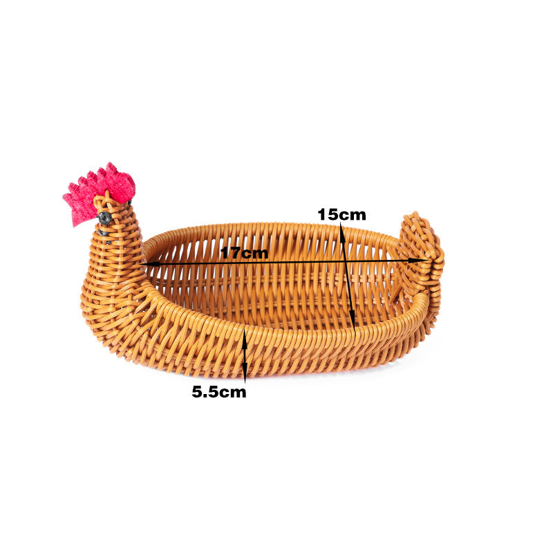 Decorative Wicker Duck Kalsten