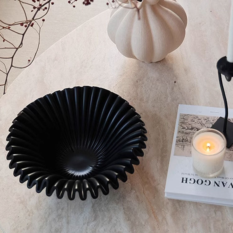 Decorative Wave-Patterned Centerpiece