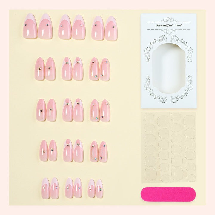 Elegant Decorative Press-On Nail Art Set kalsten