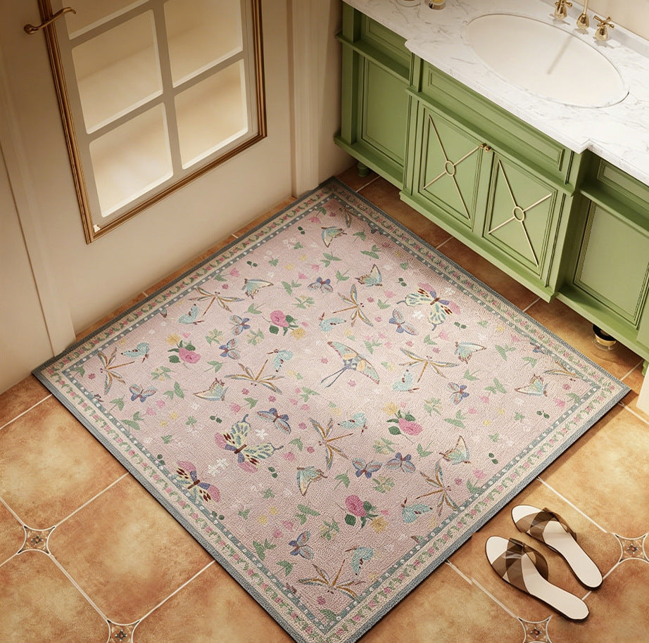 Floral Decorative Area Mat