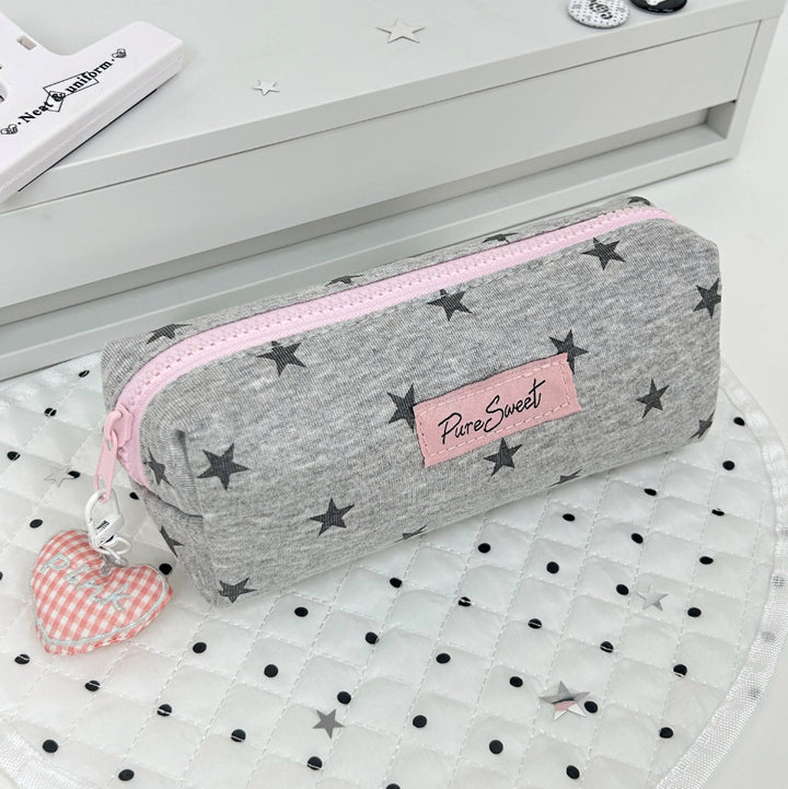 Stylish Star Print Pencil Pouch