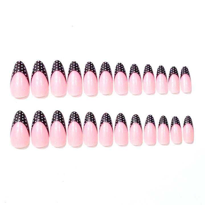 Artistic Almond-Shaped Nail Enhancements Kalsten