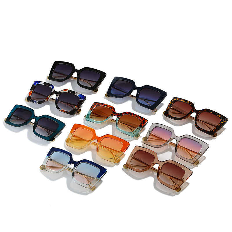 Oversized Geometric Fashion Sunglasses Kalsten