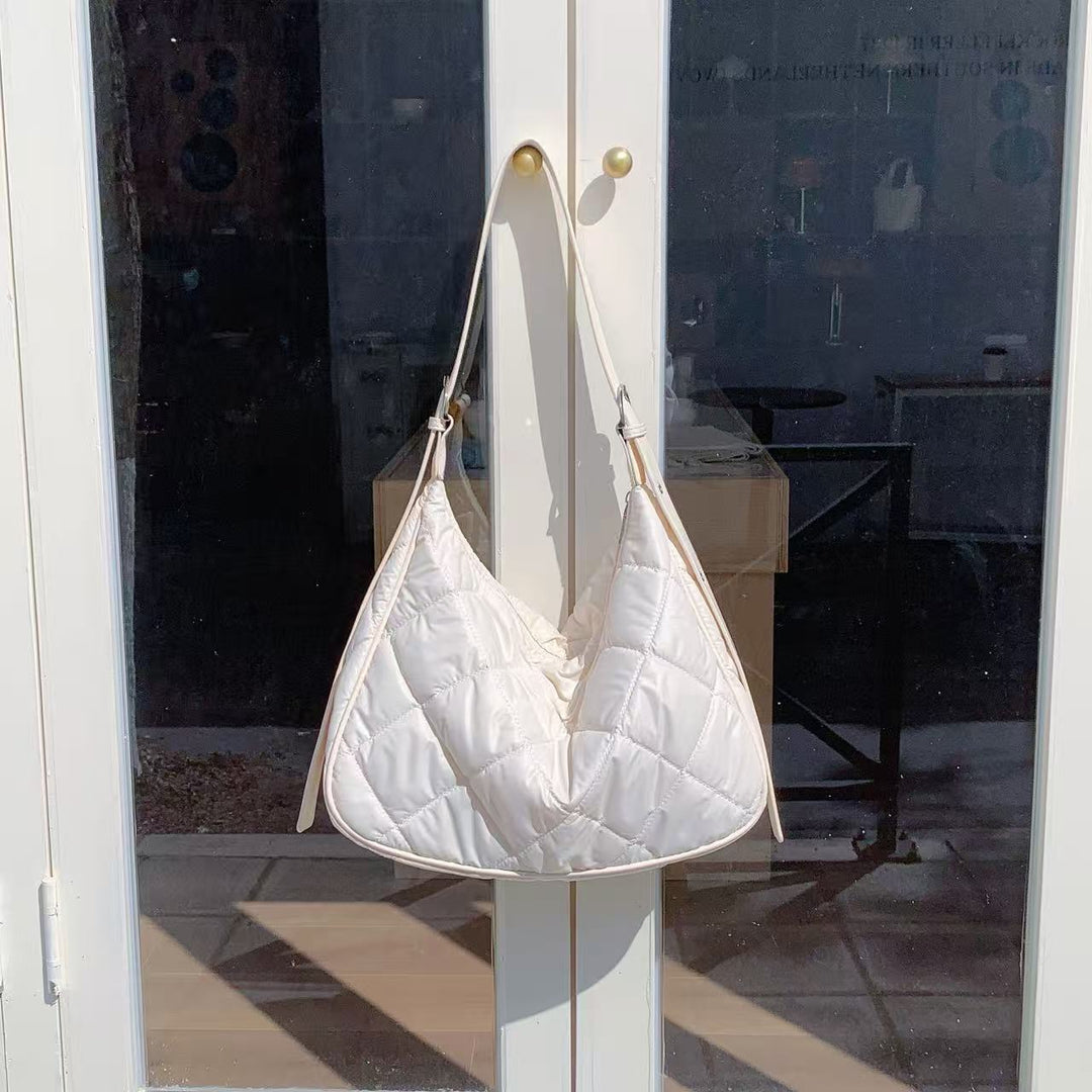 Quilted Padded Shoulder Bag