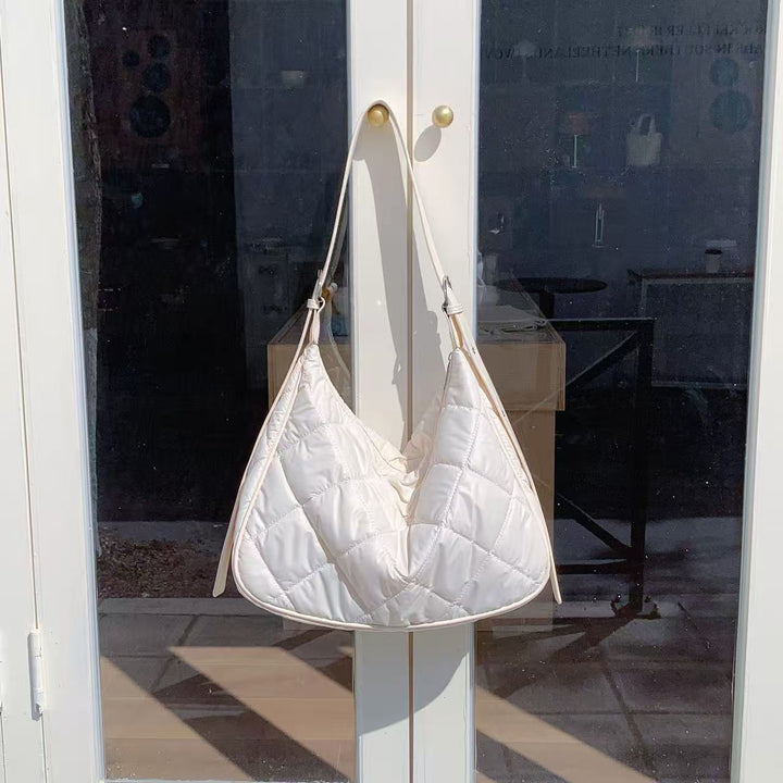 Quilted Padded Shoulder Bag