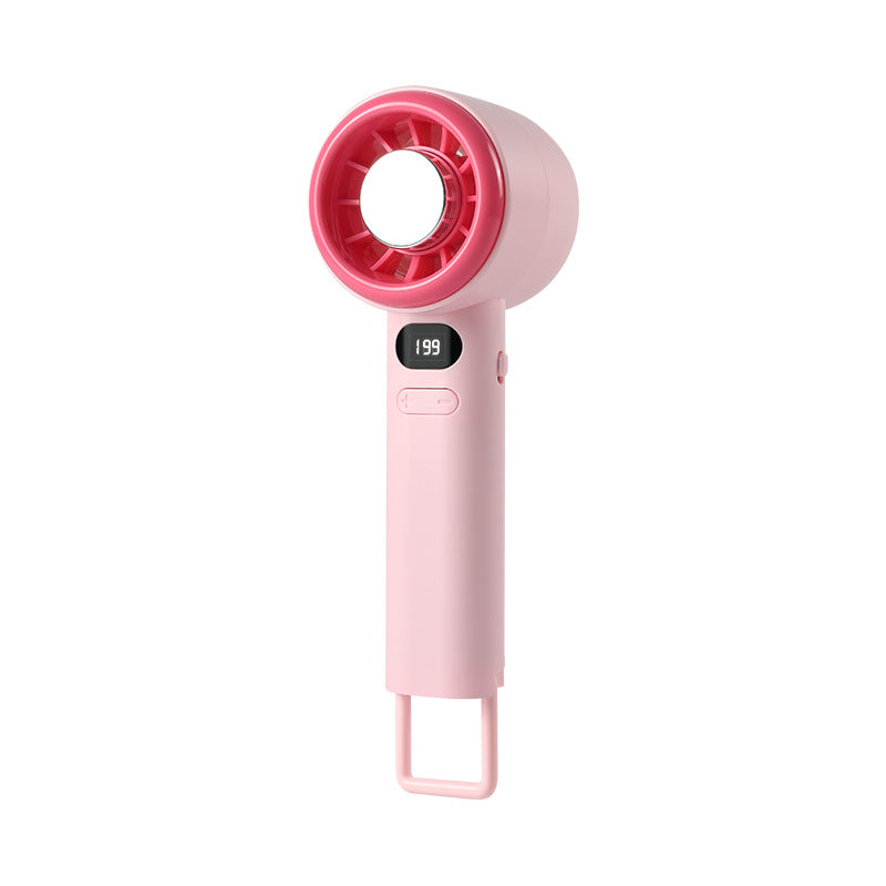 Women's compact handheld fan with LCD display Kalsten