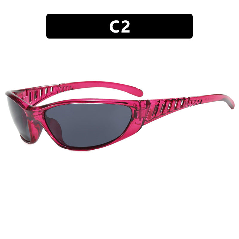 Women’s sporty sunglasses with aerodynamic design and polarized lenses Kalsten