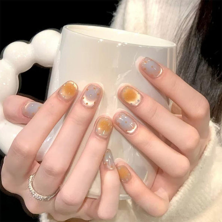 Artistic Gel Press-On Nail Set