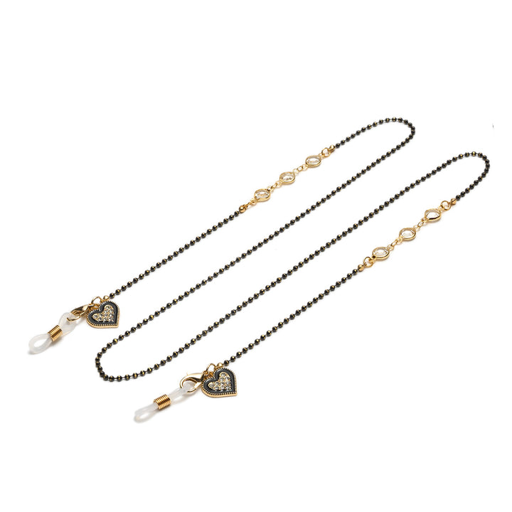 Premium Pearl-Embellished Eyewear Chain kalsten