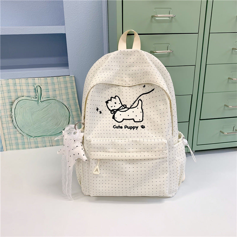 Cute Puppy-Themed School Backpack Kalsten