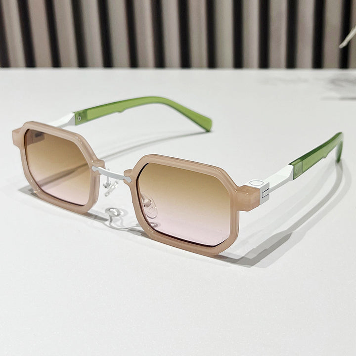Modern Geometric Rectangle Sunglasses Kalsten