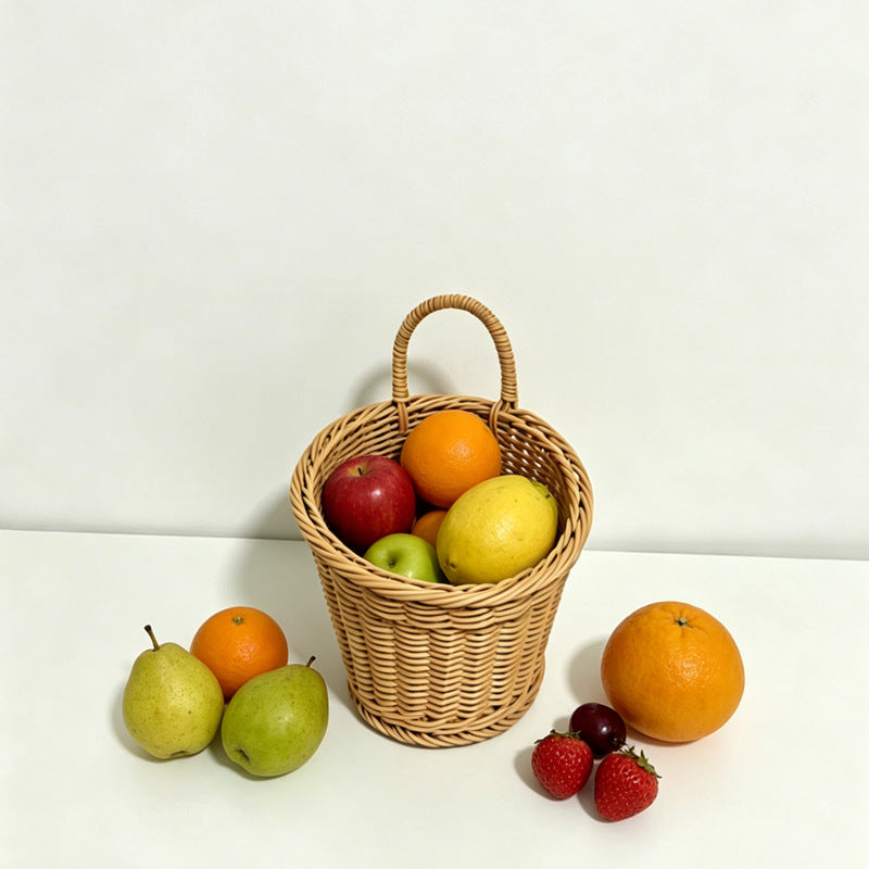 Handwoven Natural Storage Basket Kalsten