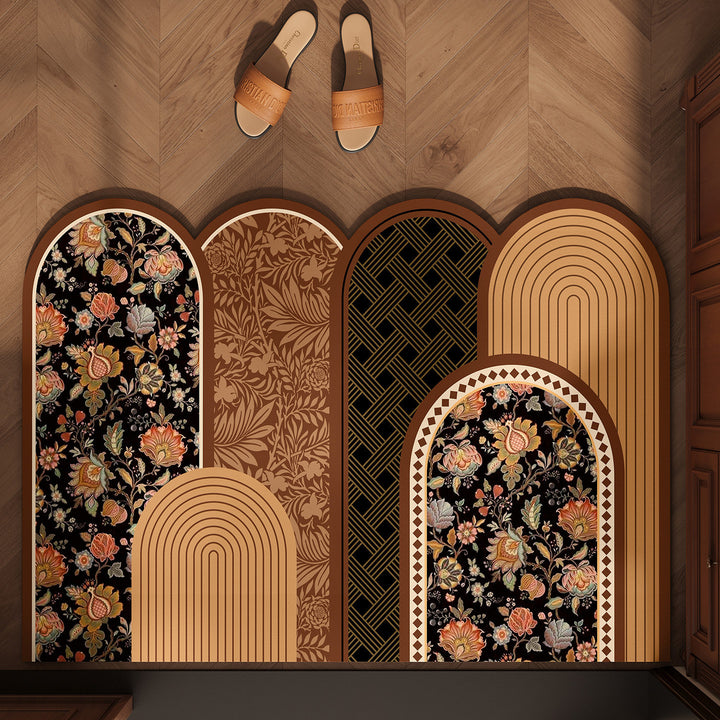 Artistic Geometric Area Mat