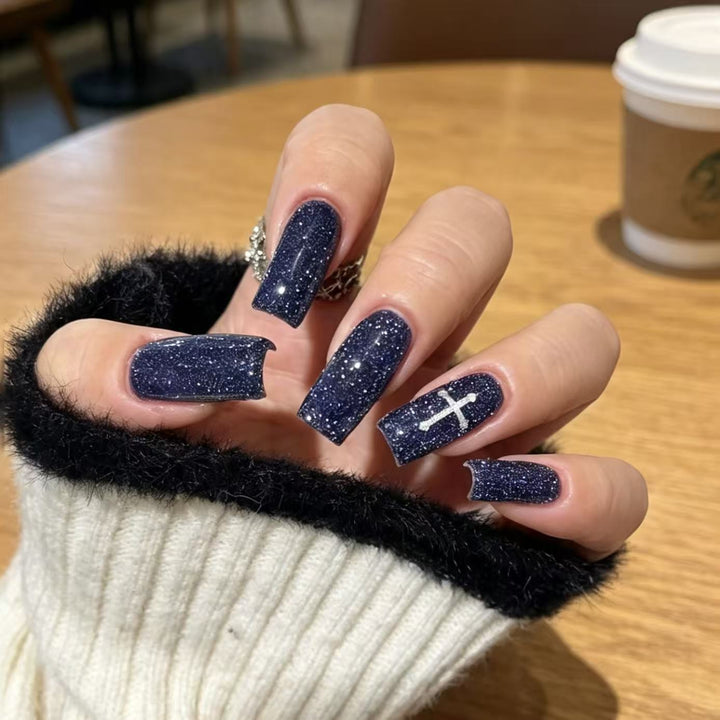 Premium Glittery Press-On Nail Art Kalsten