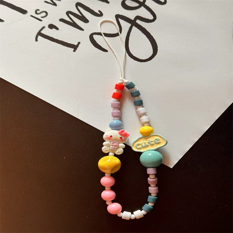 Playful Beaded Phone Accessory Kalsten 1790135163