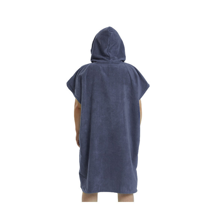 Women's Hooded Poncho made of soft Microfiber Fabric Kalsten