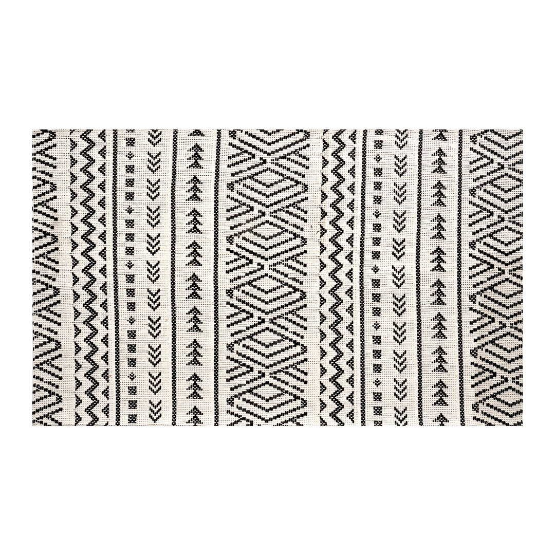 Geometric Pattern Kitchen Runner Mat