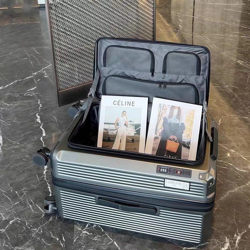 Unisex Premium Multi-Compartment Travel Suitcase Kalsten