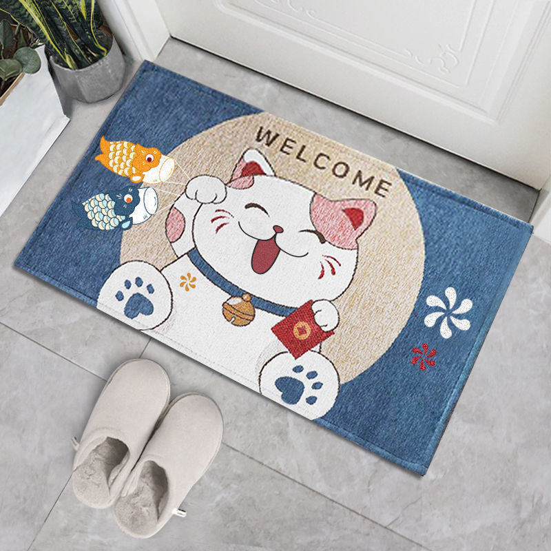 Playful Pet-Themed Bath Mat Kalsten