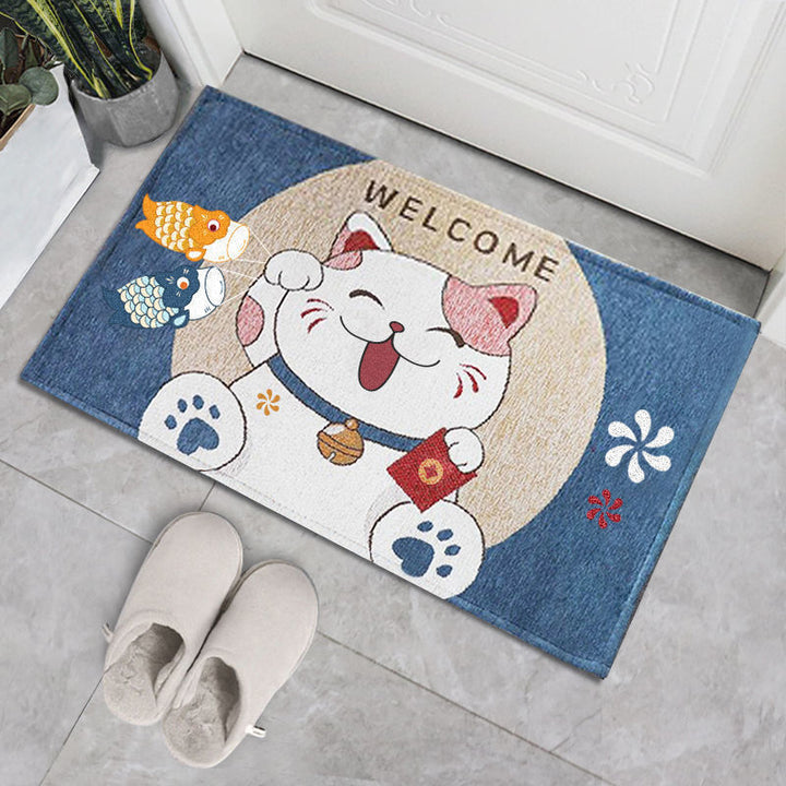 Playful Pet-Themed Bath Mat Kalsten