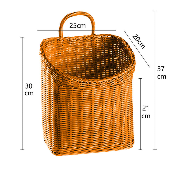 Woven Storage Basket with Handles Kalsten