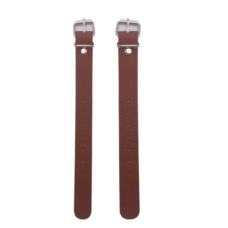 Practical hand basket with leather handles Kalsten