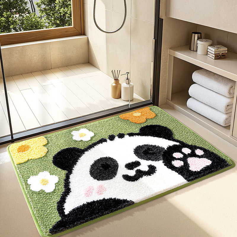 Playful Cartoon Pet Bath Mat Kalsten
