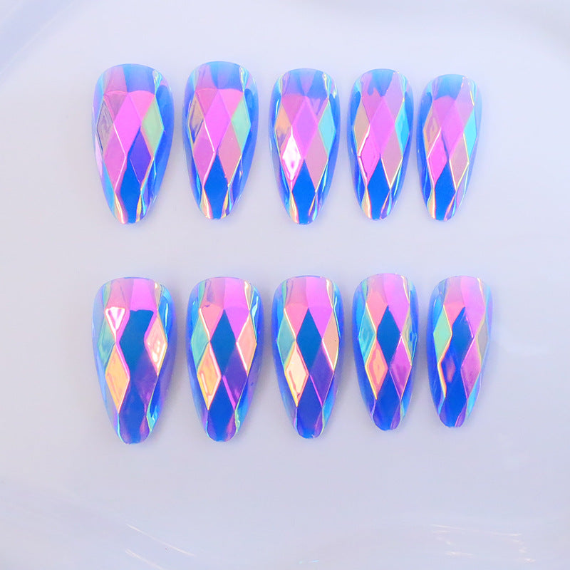 Decorative Acrylic Stiletto Nail Tips Kalsten