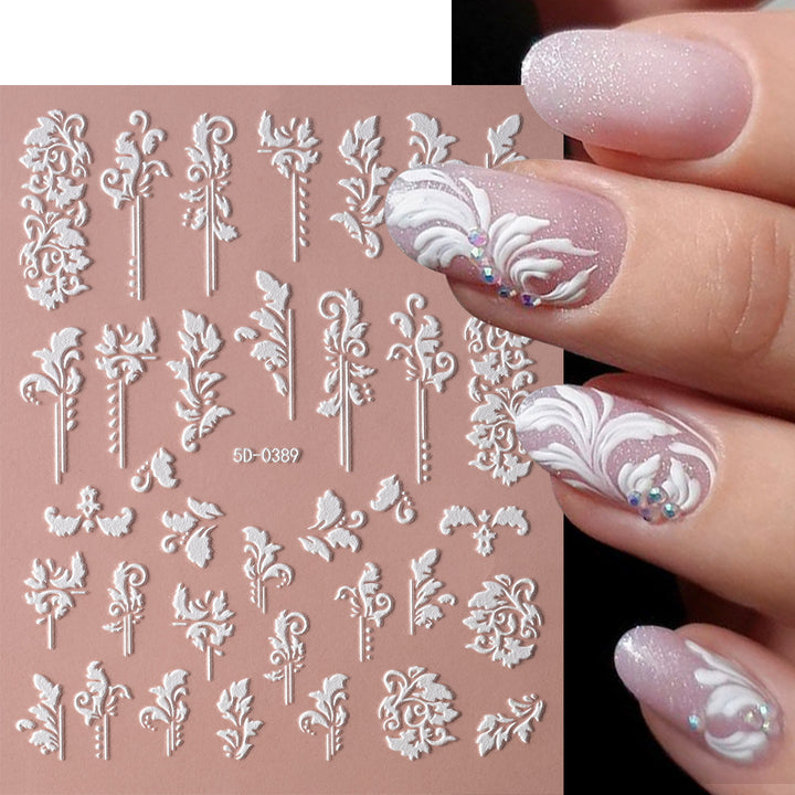 Elegant Nail Art Stamping Plate