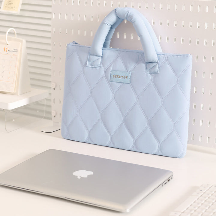 Quilted Laptop Briefcase Kalsten
