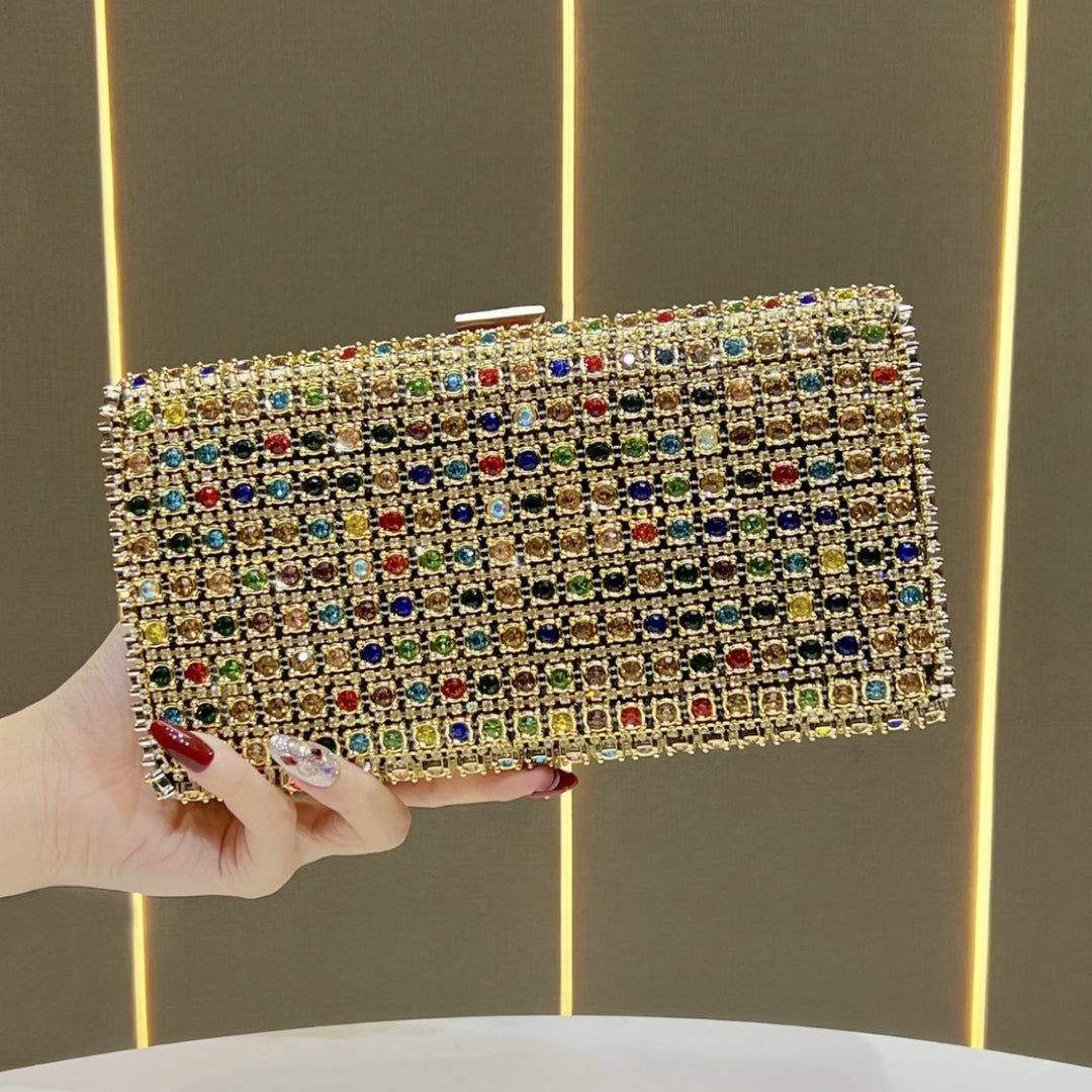 Gem-Studded Evening Clutch
