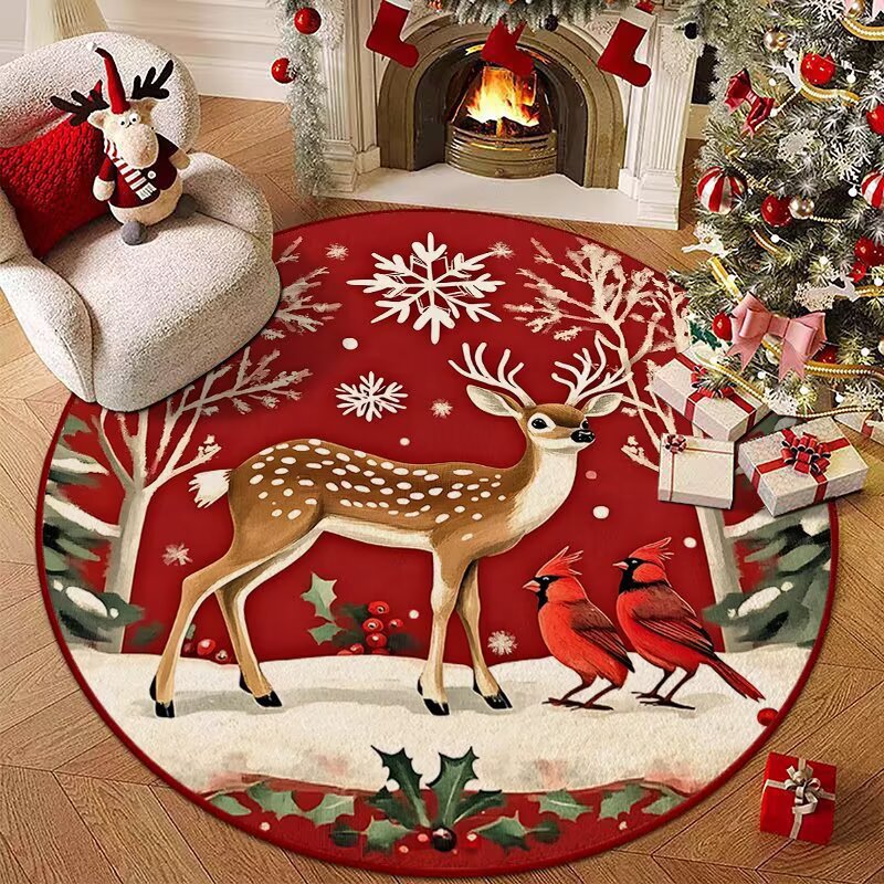 Whimsical Round Area Rug