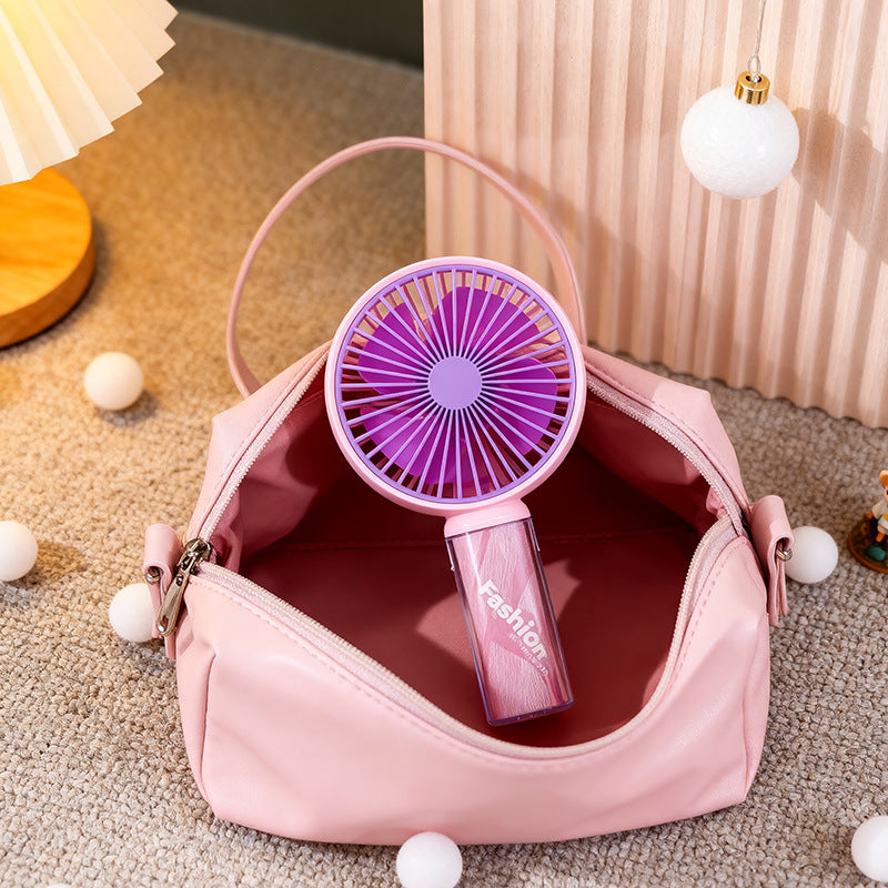 Women's Portable Battery-Powered Fan with Stylish Design Kalsten