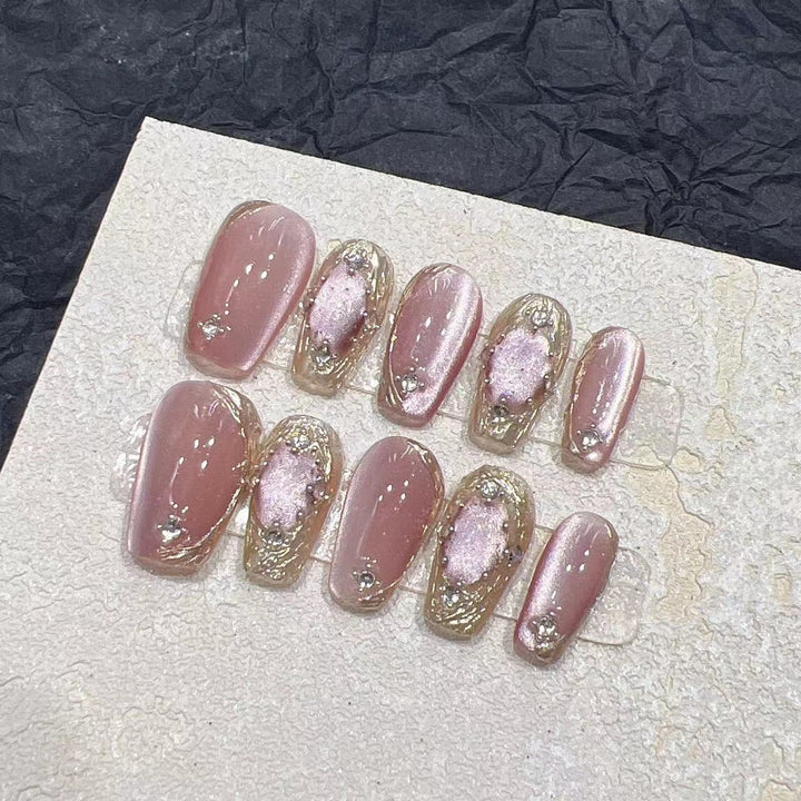 Chic Press-On Nail Art Set Kalsten