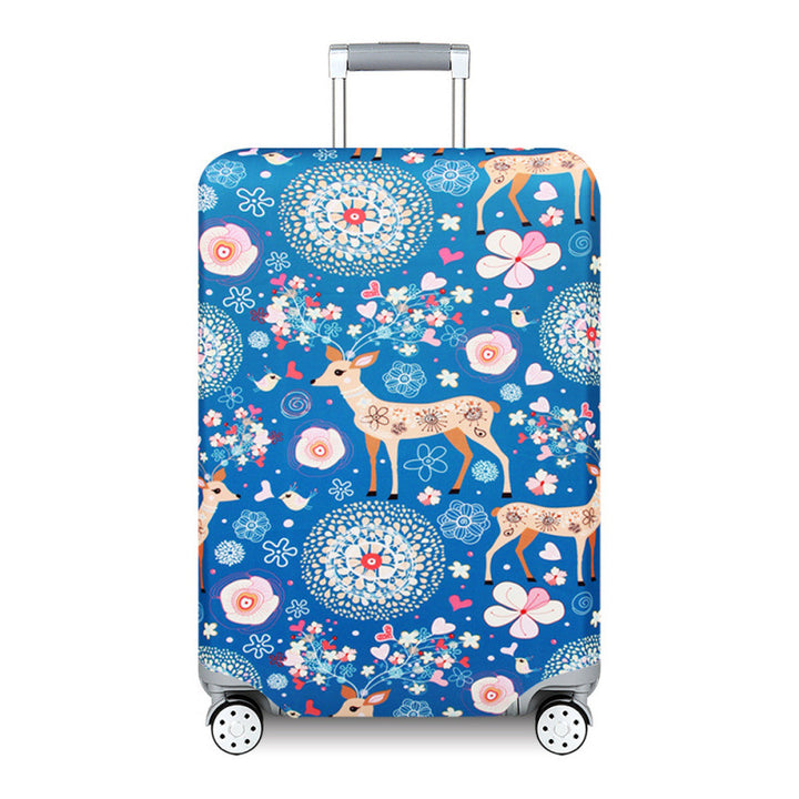 Women's suitcase with unique art design Kalsten