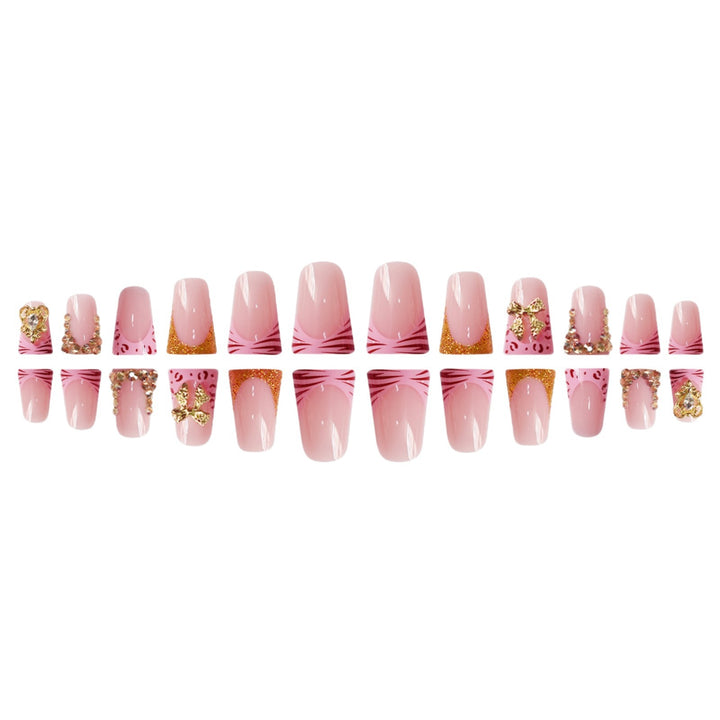 Artistic Jewel-Embellished Nail Extensions Kalsten