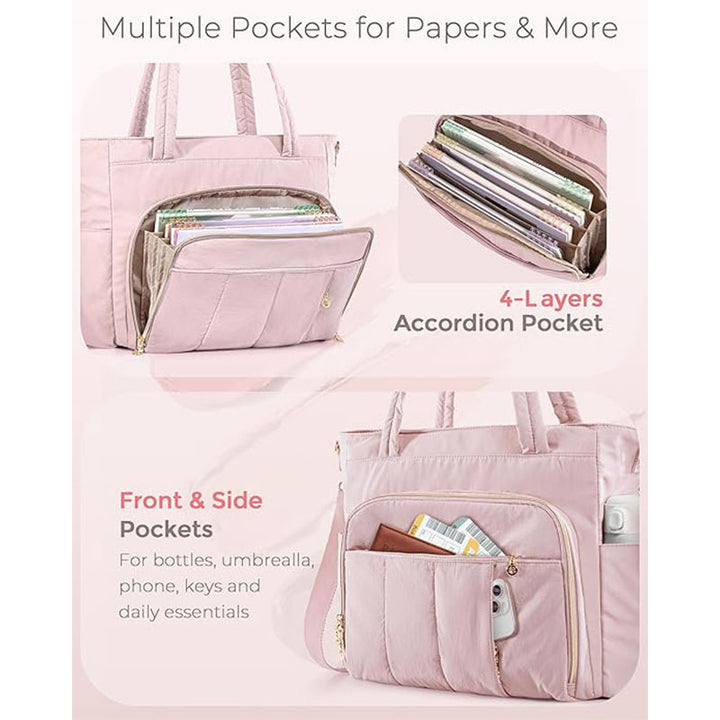 Multifunctional handbag with spacious interior and multiple compartments Kalsten