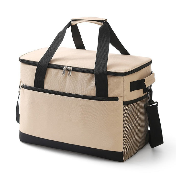 Unisex cooler bag with flexible interior and carrying handles Kalsten