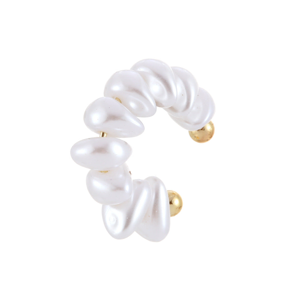 Noble earrings with pearl design Kalsten