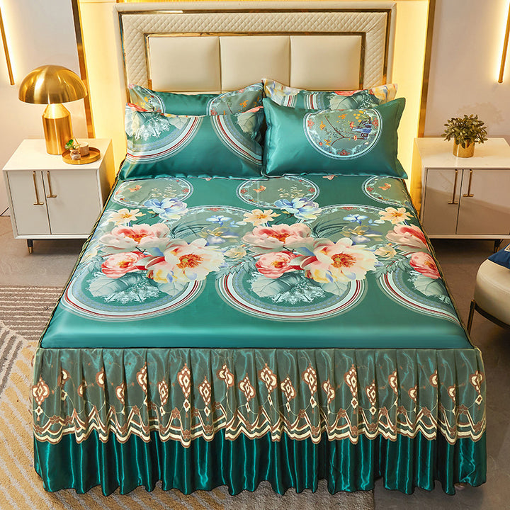 Ladies daybed cover with playful bear motif Kalsten