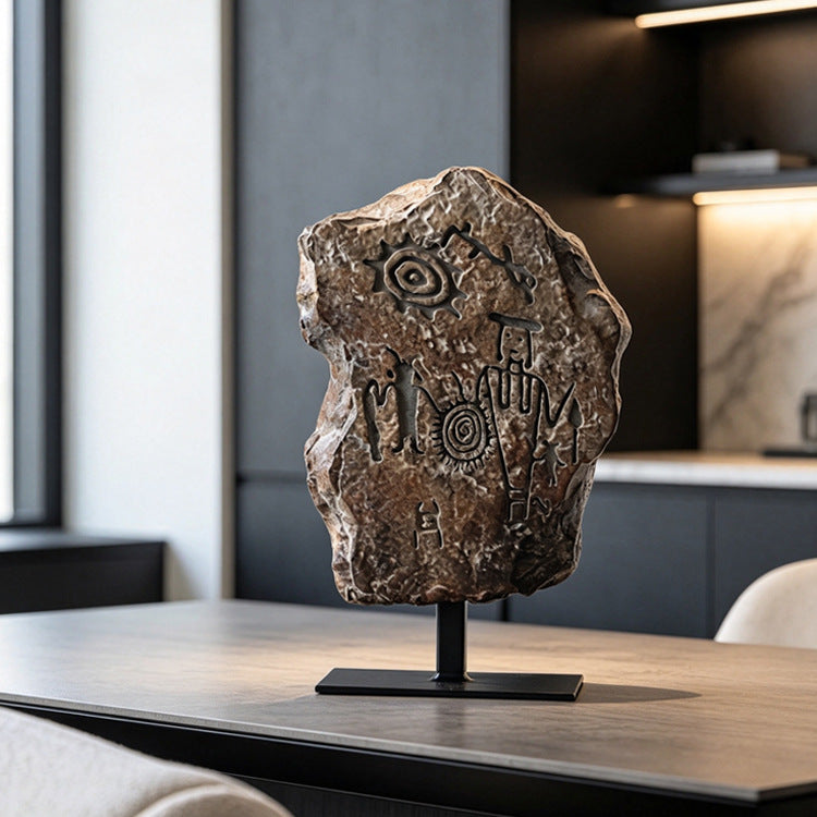 Elegant Decorative Stone Sculpture