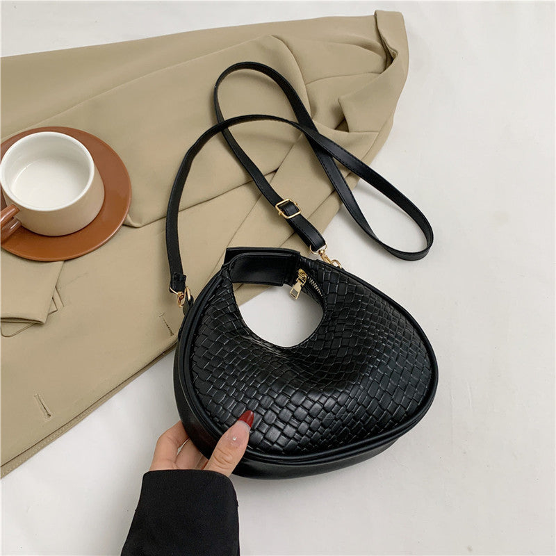 Textured Woven Crossbody Bag Kalsten