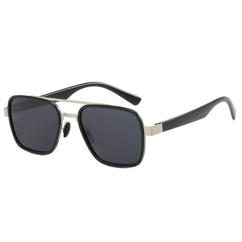 Ladies' fashionable sunglasses with square frame and innovative lenses Kalsten