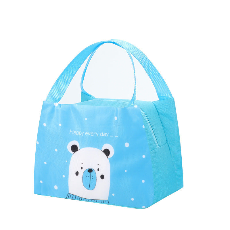 Cute Cat-Themed Insulated Lunch Bag